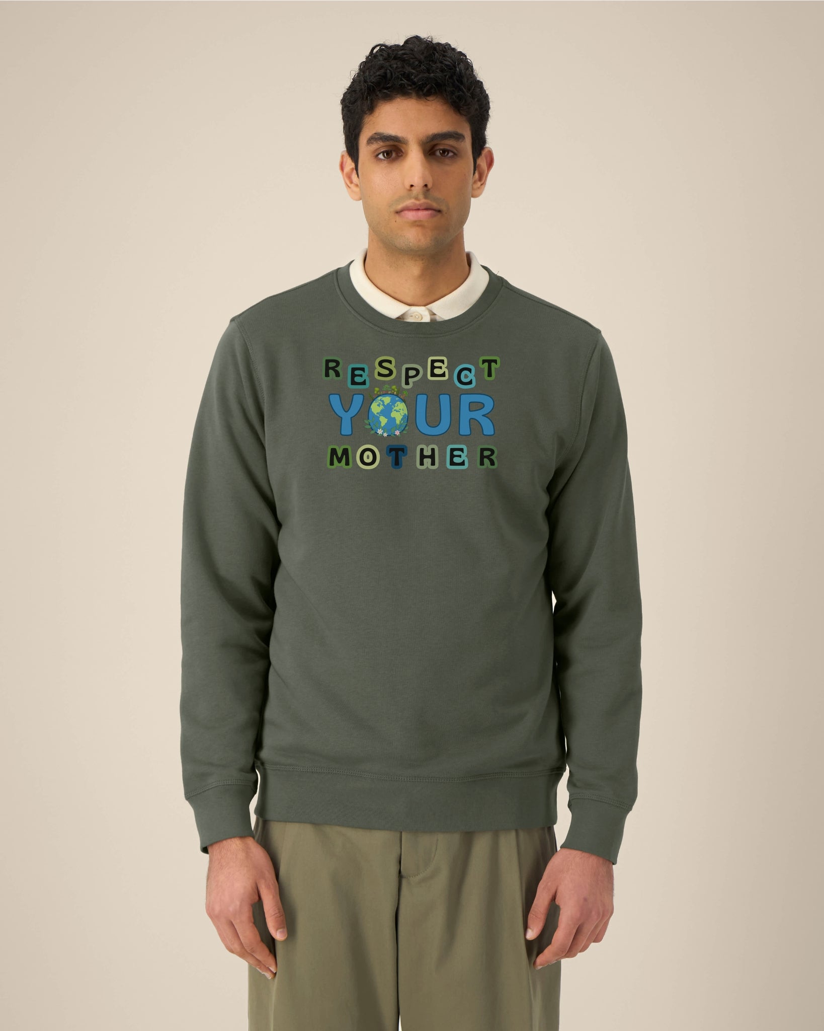 Sweatshirt Dunkelgrün