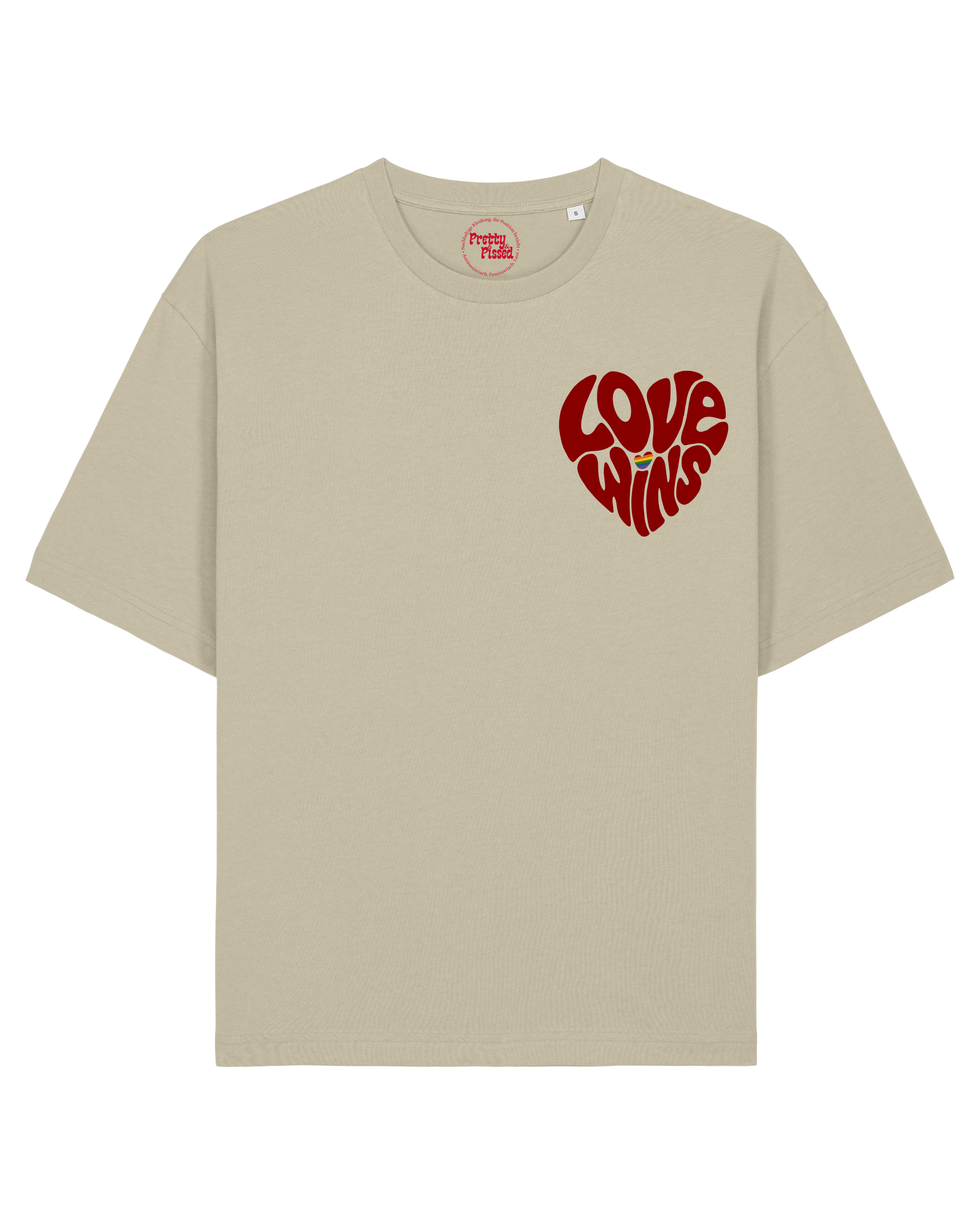 Love wins - T-Shirt Stone - Pride