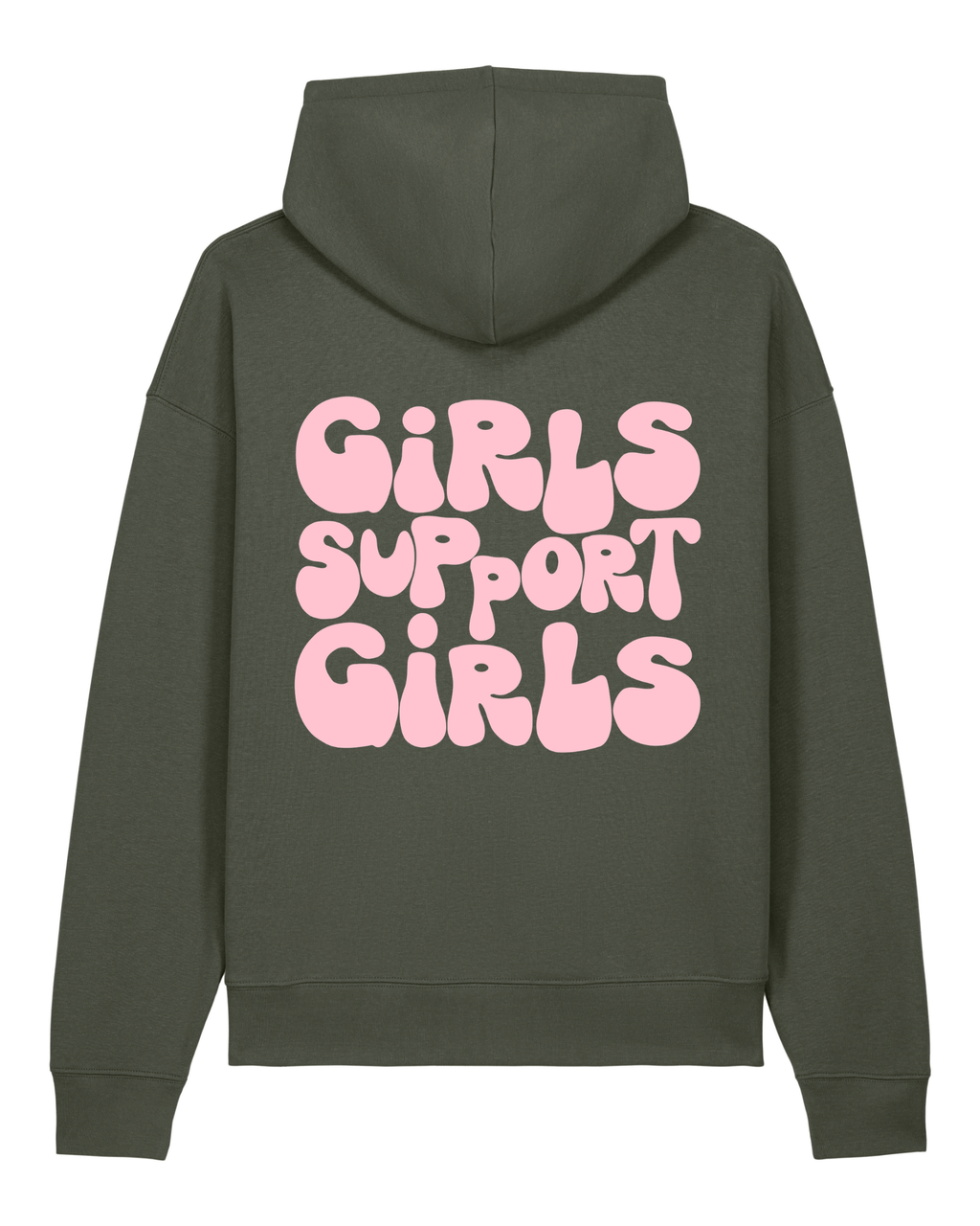 Girls support girls Hoodie - Khaki