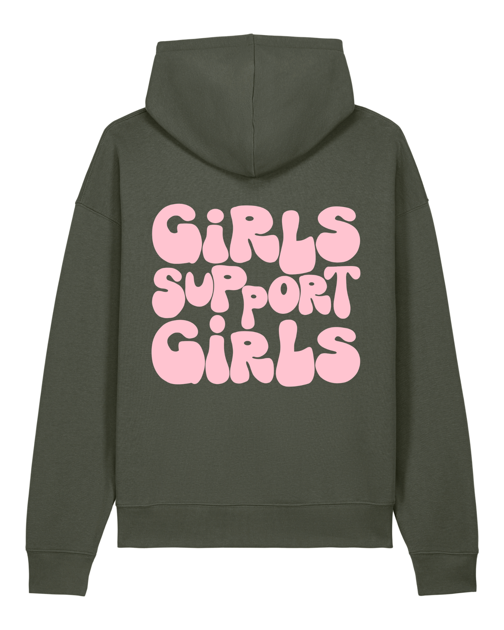 Girls support girls Hoodie - Khaki