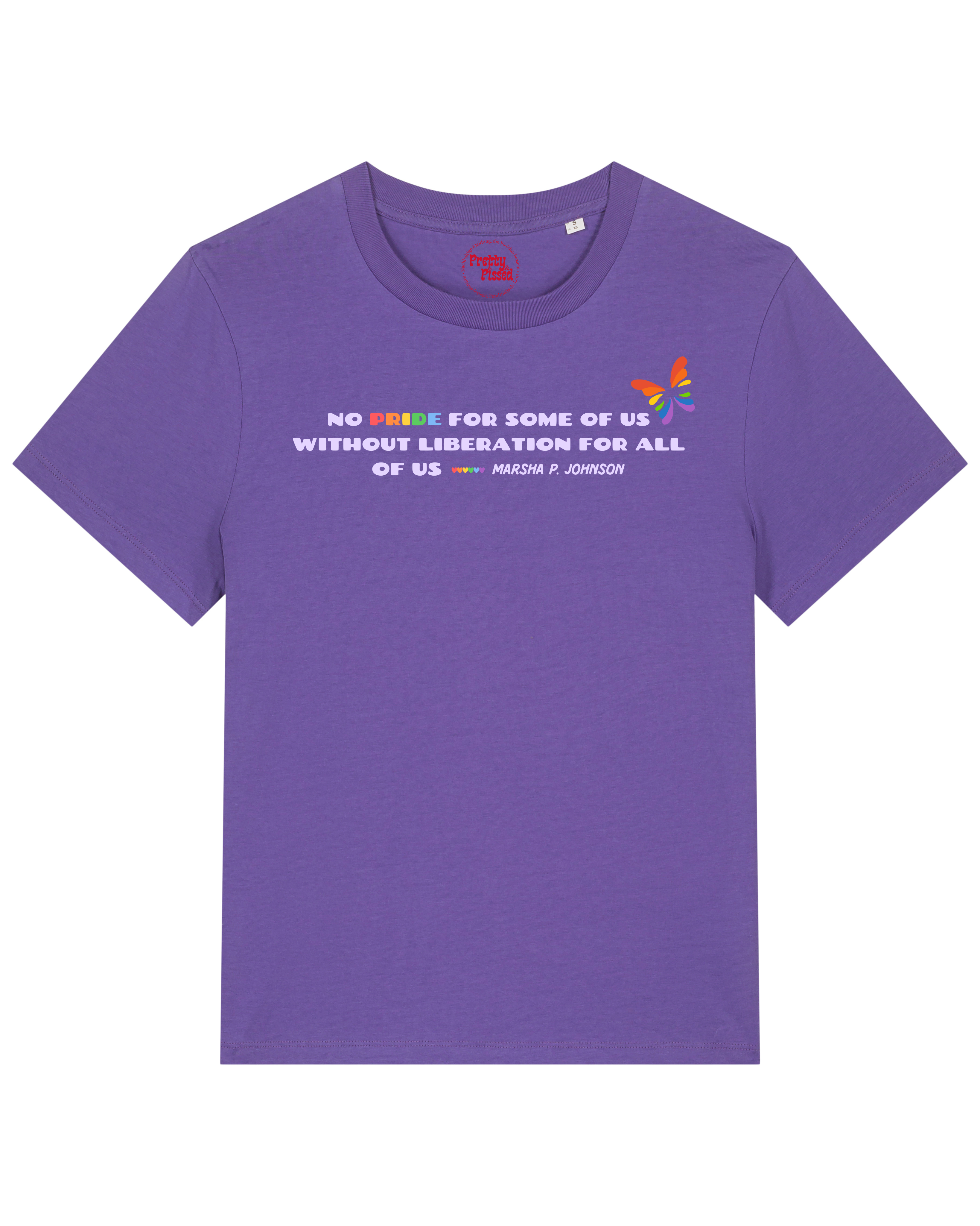 Liberation for all of us - T-Shirt lila - Pride 
