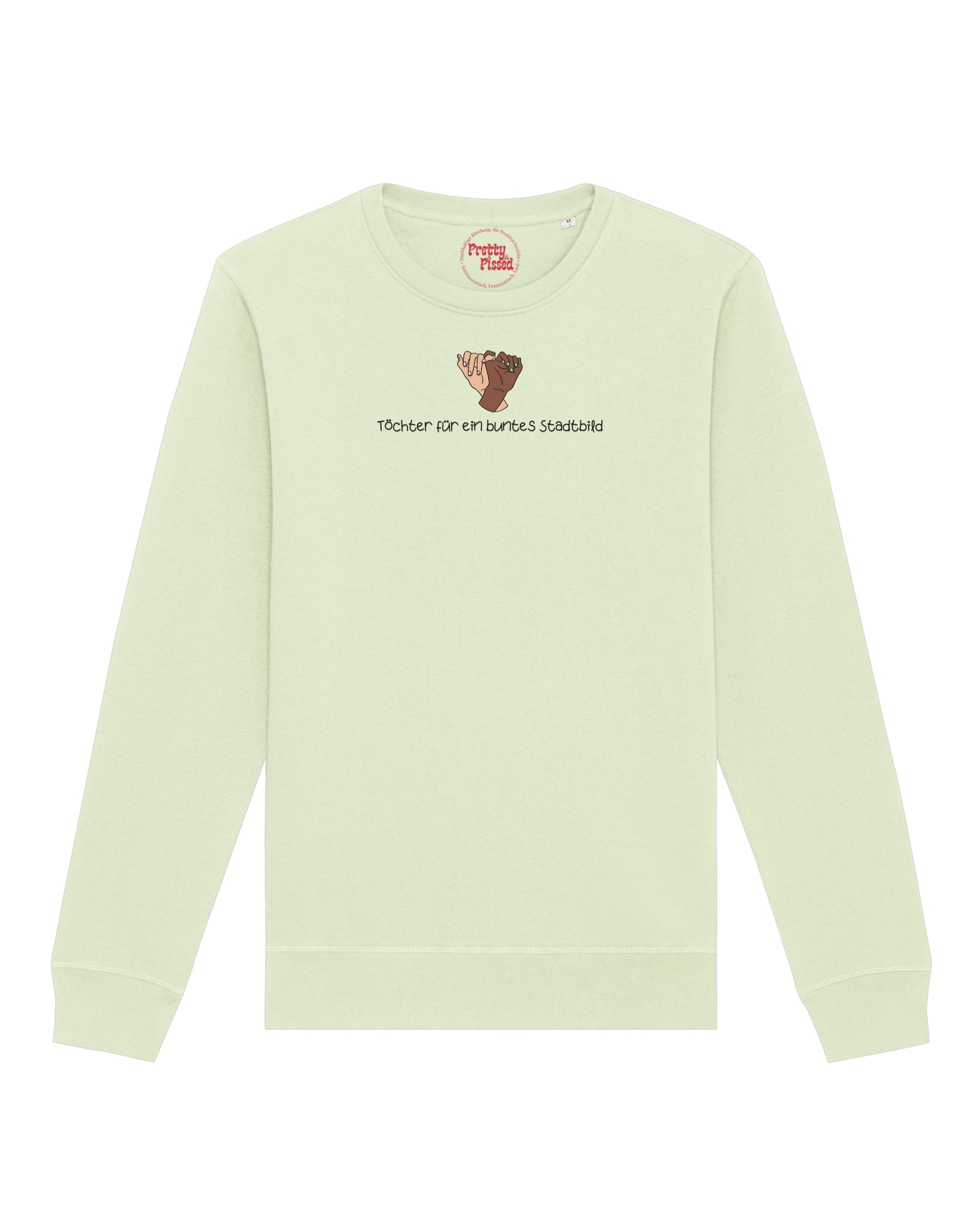 Sweatshirt Pastellgrün