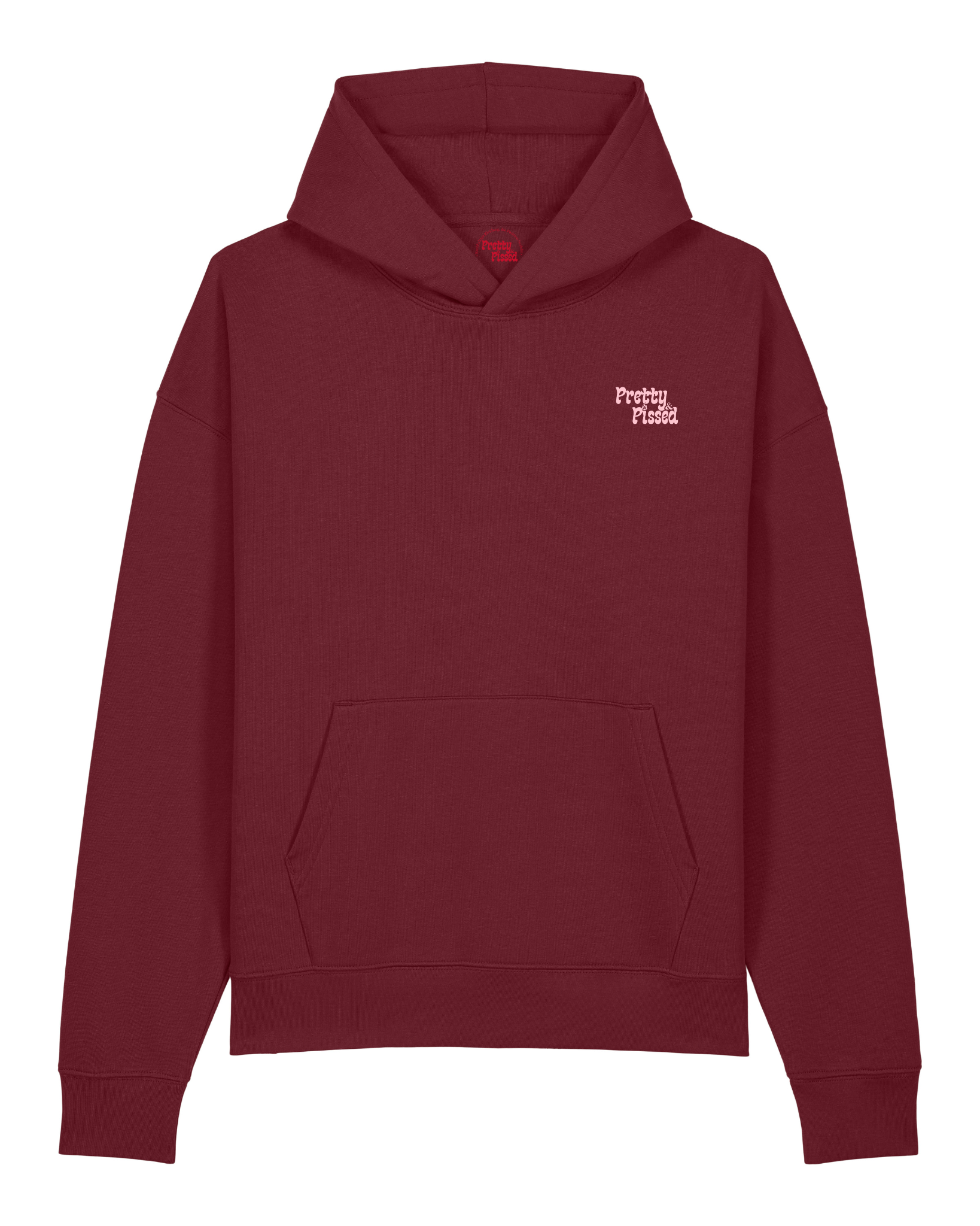 Girls support girls Hoodie - Bordeaux