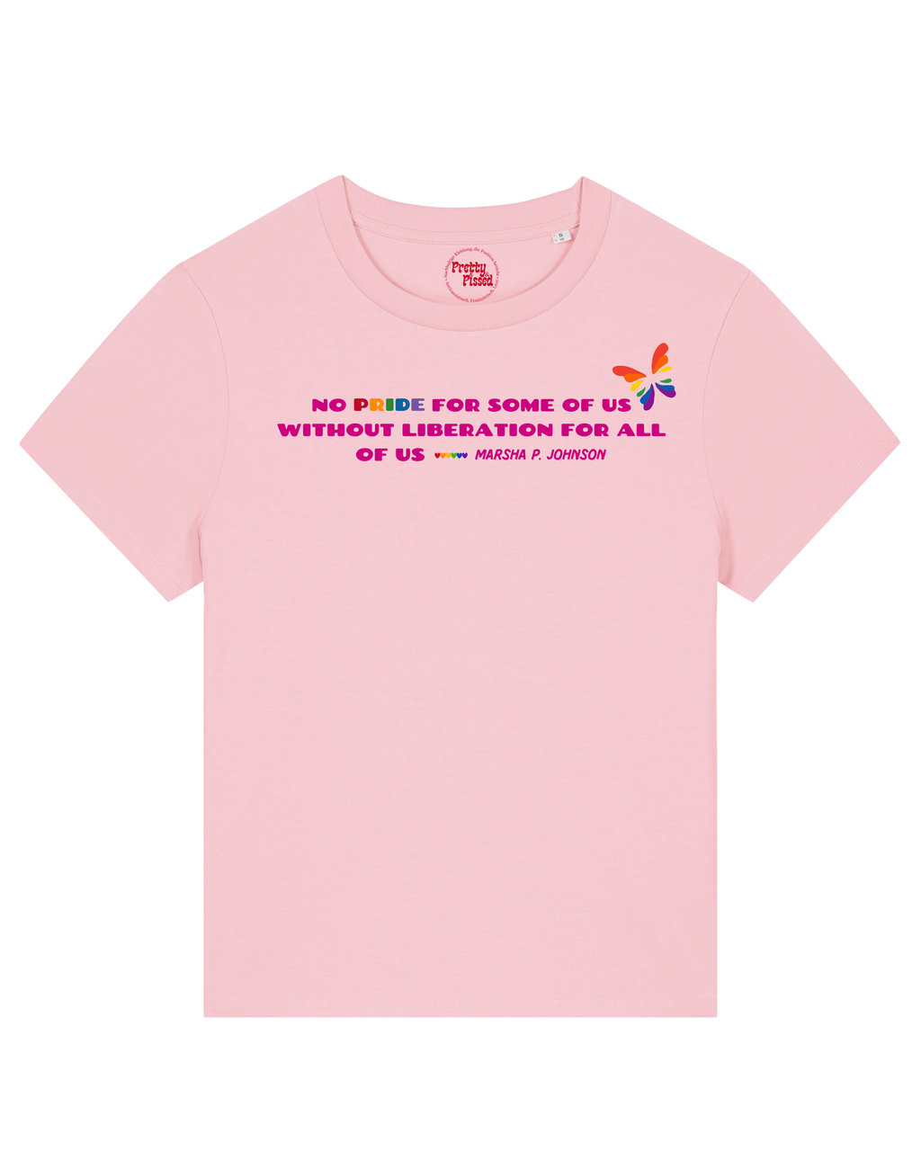 Liberation for all of us - T-Shirt Rosa - Pride