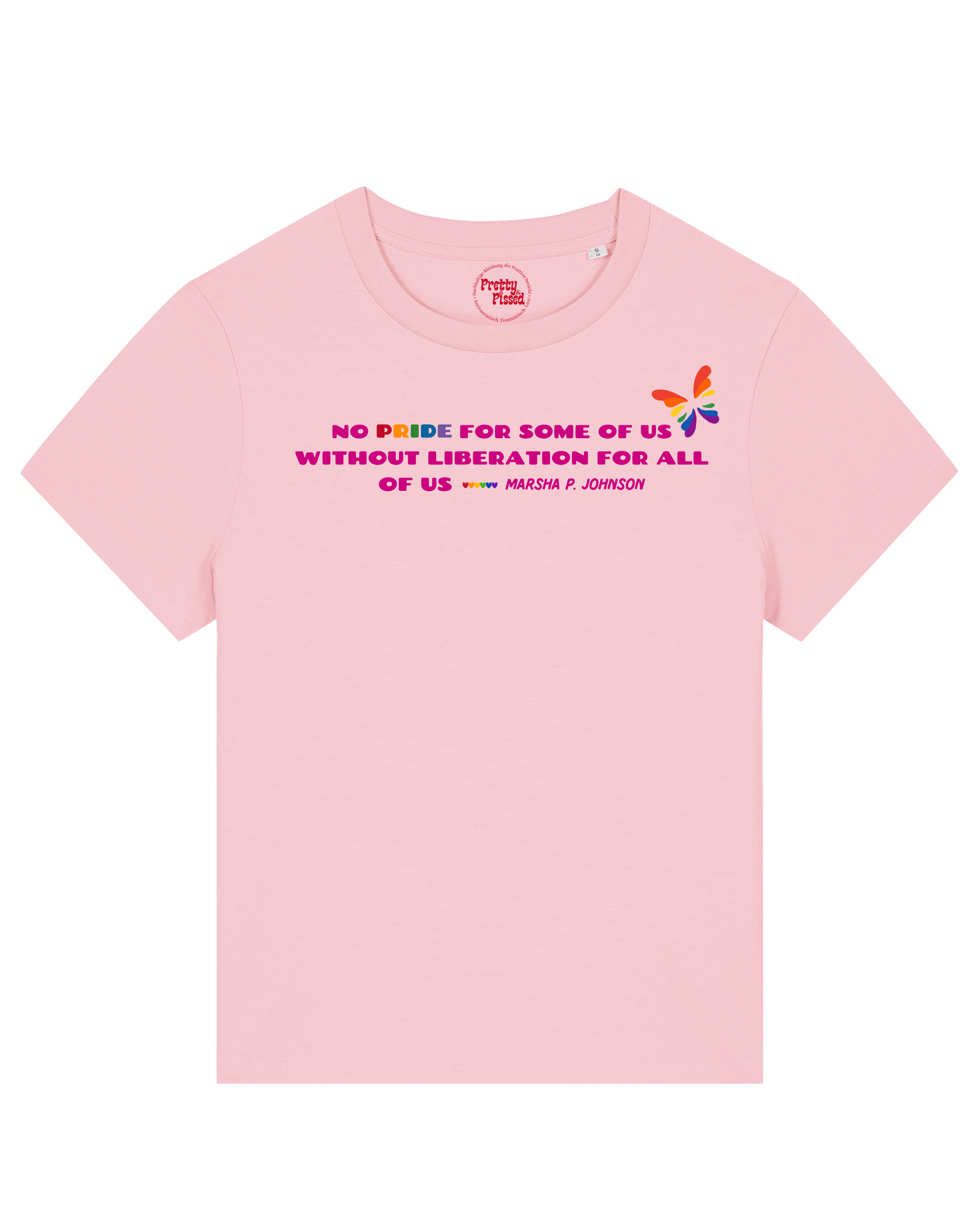 Liberation for all of us - T-Shirt Rosa - Pride
