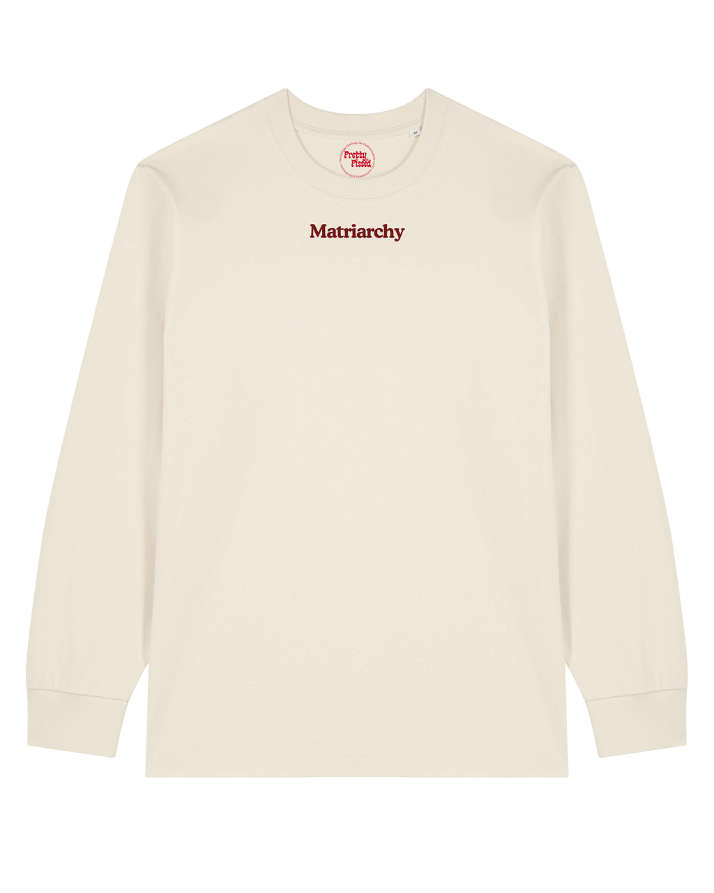 Matriarchy - Longsleeve in Off White