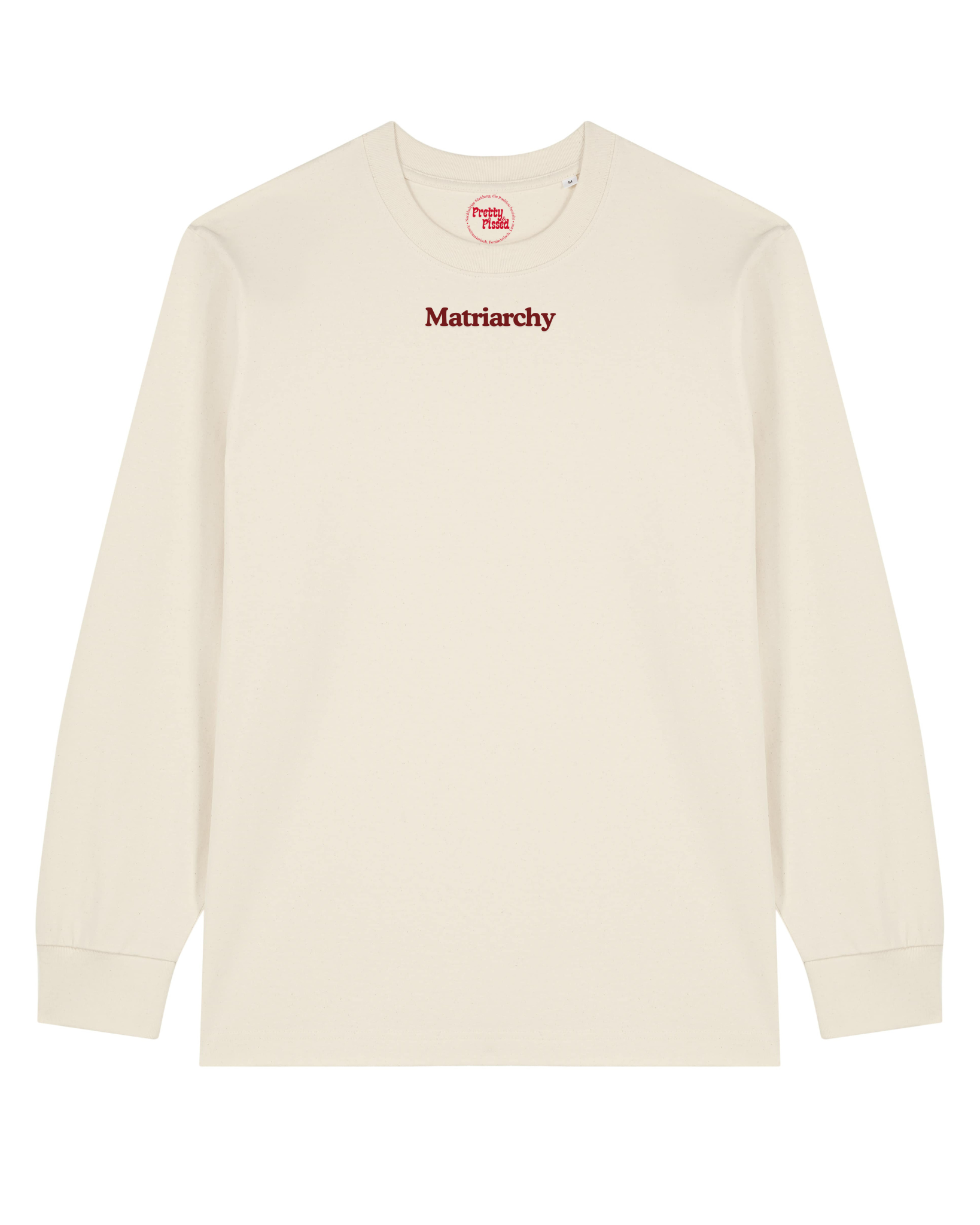 Matriarchy - Longsleeve in Off White