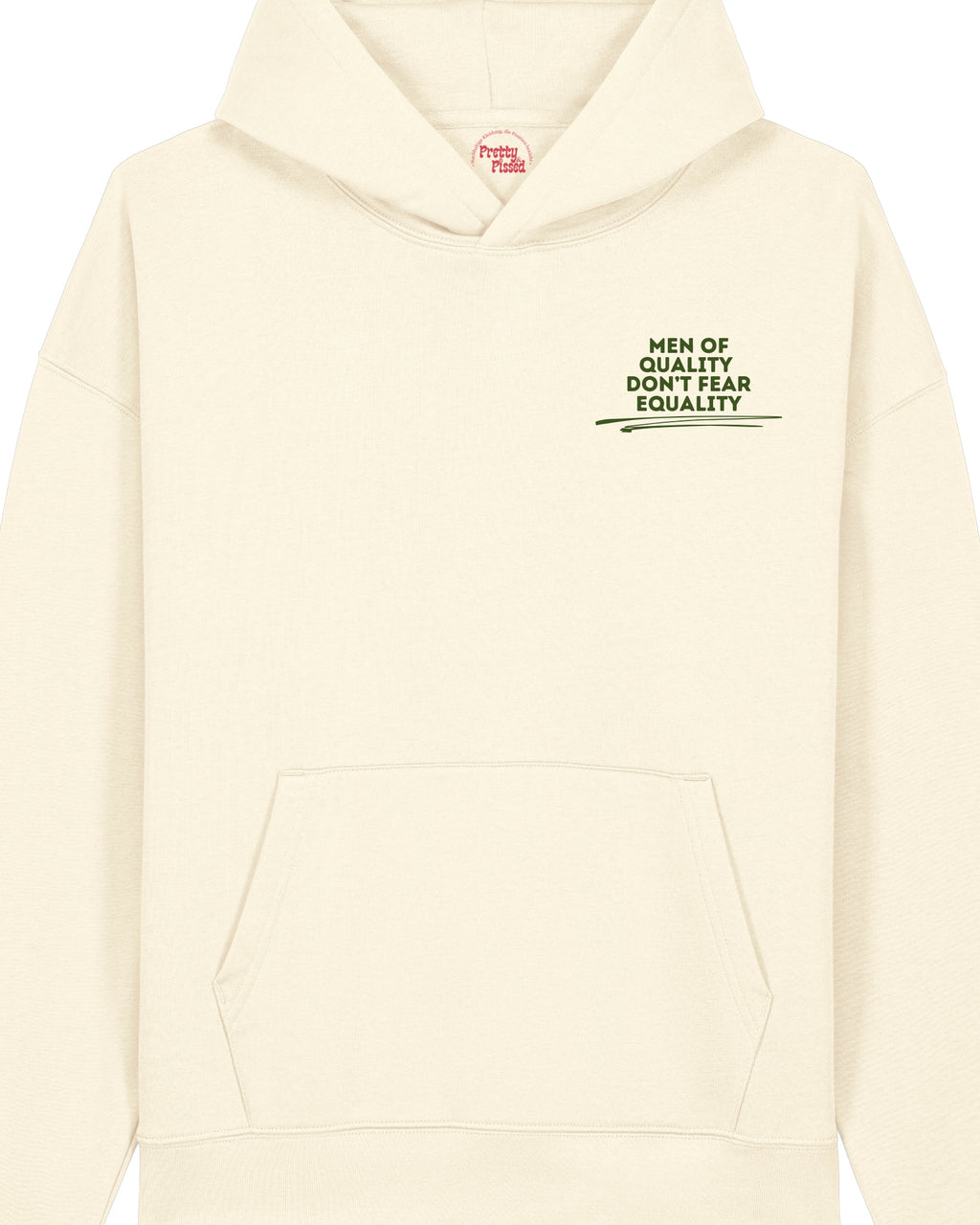 Hoodie Moosgrün