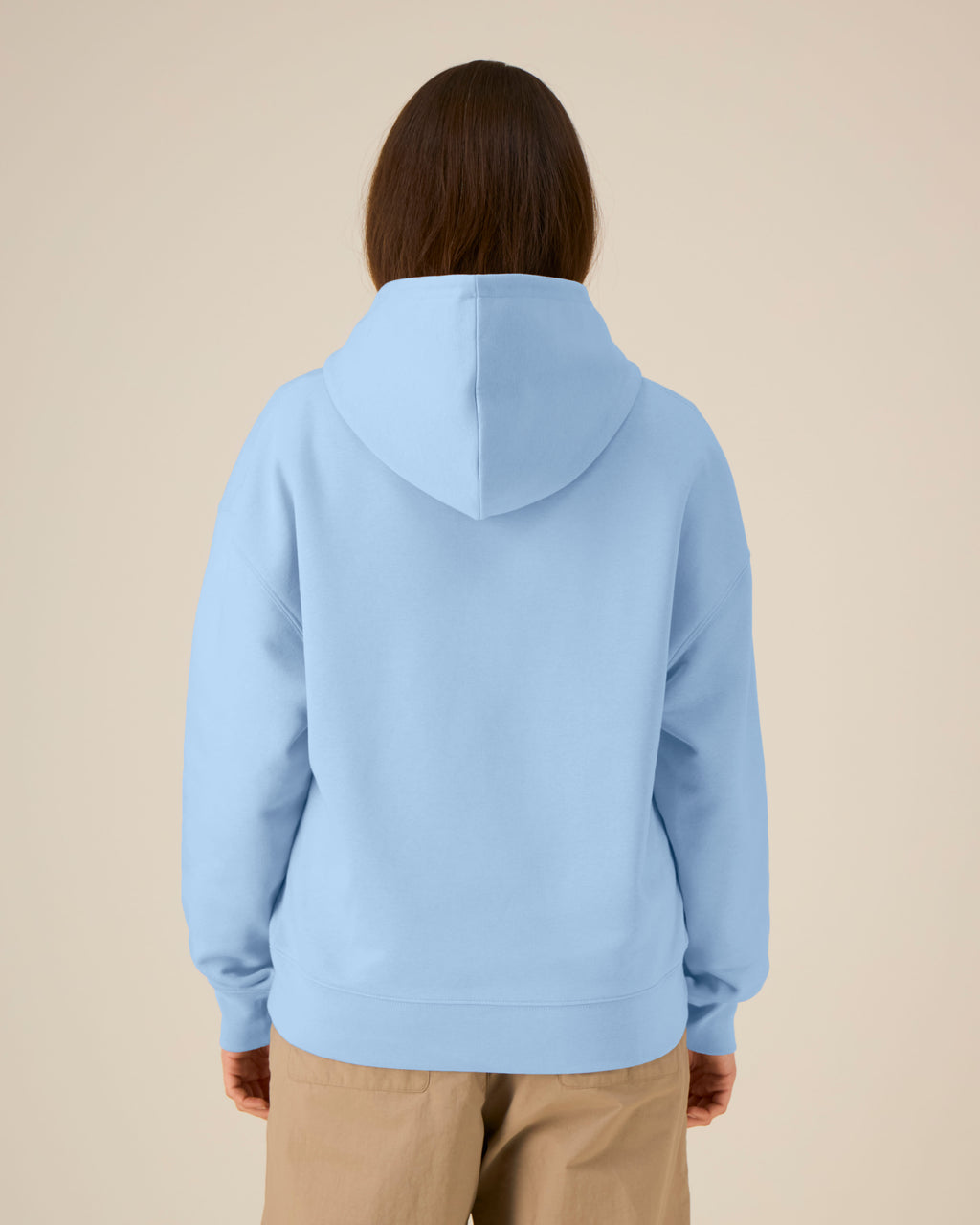 Hoodie Eisblau
