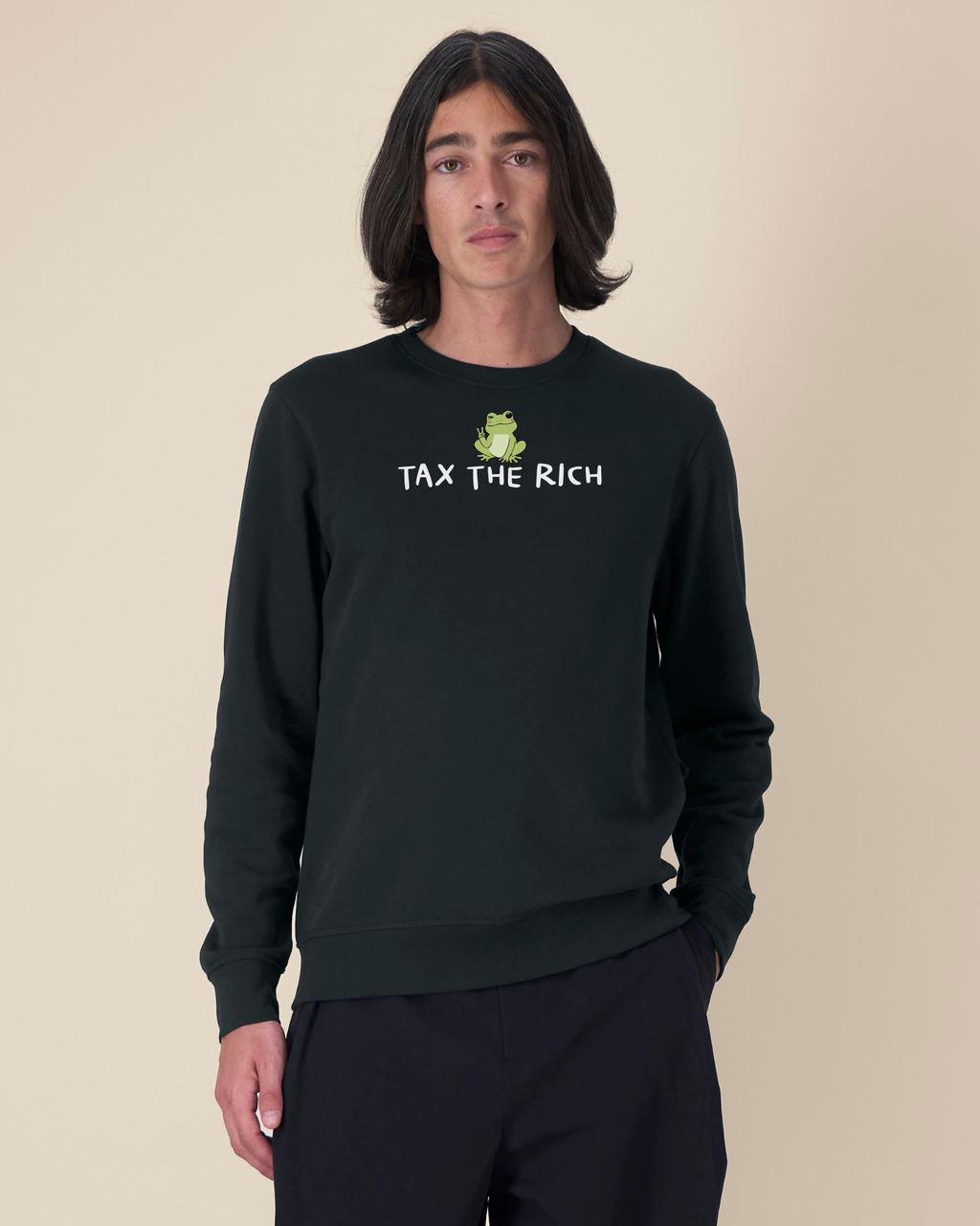 Sweatshirt Schwarz